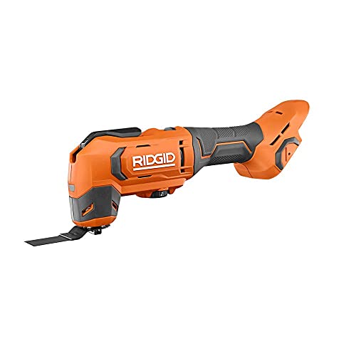 RIDGID 18V Cordless Oscillating Multi-Tool: Orange