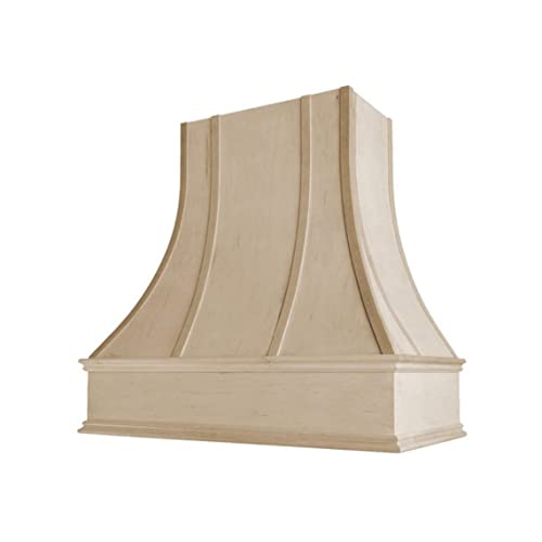 Riley & Higgs Curved Front Unfinished Range Hood Cover