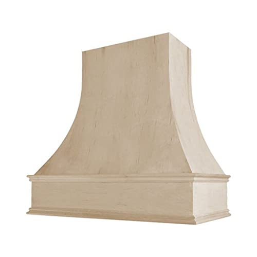 Riley & Higgs Curved Front Unfinished Range Hood Cover