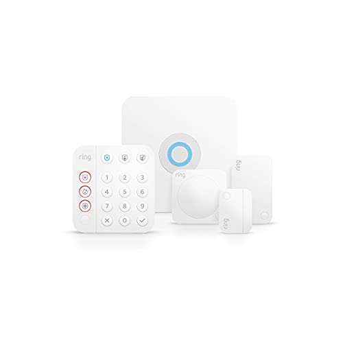 Ring 5-Piece Kit: Home Security with Free 30-Day Pro Subscription