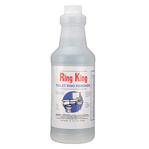 Ring King Toilet Bowl Cleaner | No-Scrubbing, Fast-Acting Stain Remover