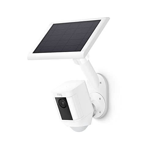 Ring Wall Mount for Solar Panels and Cams - White