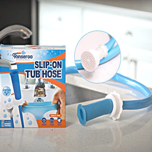 Rinseroo Tub Faucet Hose and Sprayer: Convenient and Versatile Tub Attachment