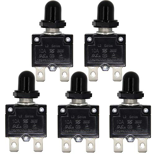 RKURCK Push Button Reset Circuit Breakers