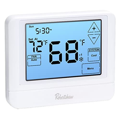 Robertshaw Pro Series Touchscreen Thermostat - Reliable and Feature-Packed