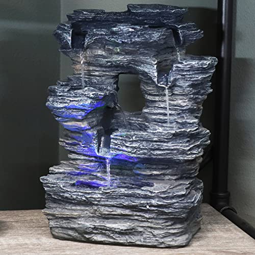 Rock Cavern Tabletop Water Fountain