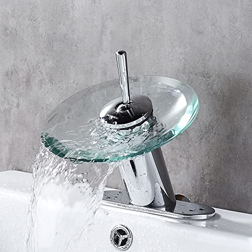 RODDEX Waterfall Bathroom Sink Faucet