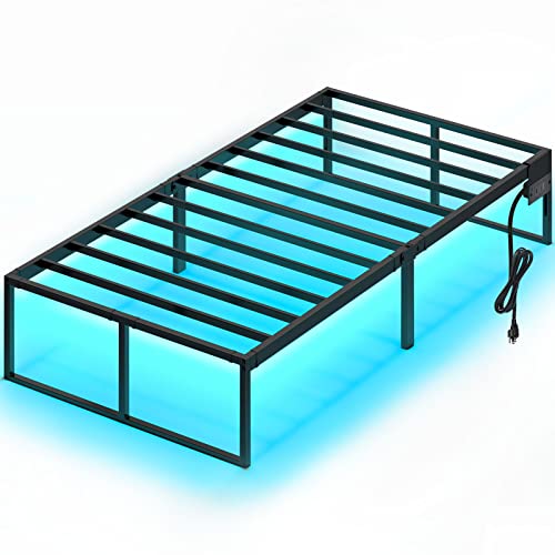 Rolanstar Bed Frame with USB Charging Station