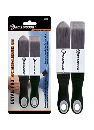 ROLLINGDOG Trim Brush - Edging Paint Brush Set