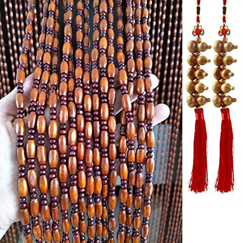 ROLTIN Wooden Beaded Curtain