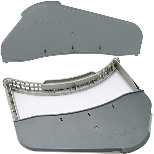 Romalon Dryer Lint Filter Case Assembly with Flap Replacement