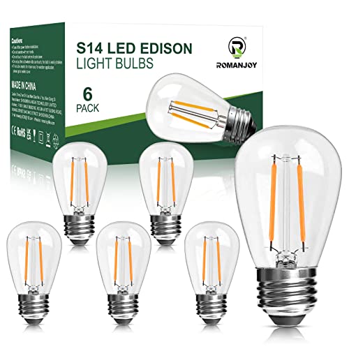 ROMANJOY S14 LED Replacement Light Bulbs