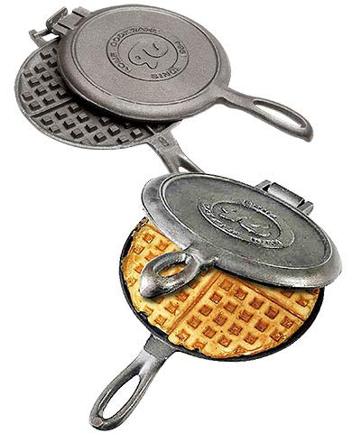 Rome Cast Iron Waffle Irons (Pack of 2)
