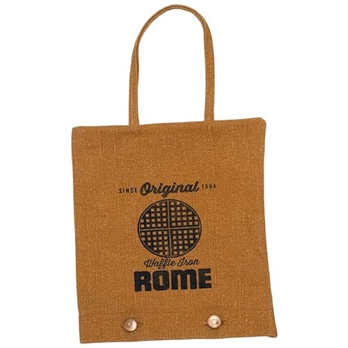 Rome Waffle Iron Canvas Storage Bag