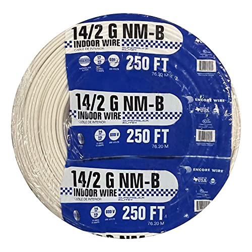 Romex 250' AWG Guage NM-B Indoor Electrical Copper Wire