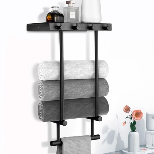 Romise Wall Mounted Towel Rack