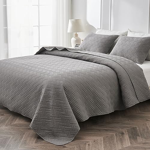 ROMROL Quilts Set Queen Size - Soft Lightweight Bedspreads