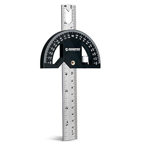 RONGPRO Angle Protractor Square Head