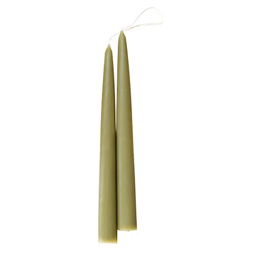 Root Candles Scented Hand-Dipped Taper 9-Inch Dinner Candles, 2-Count, Bayberry