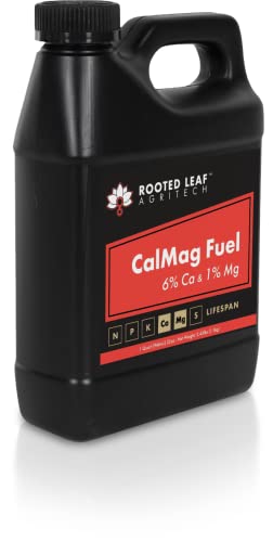 Rooted Leaf CalMag Fuel - Nutrient-Rich Plant Supplement - Quart