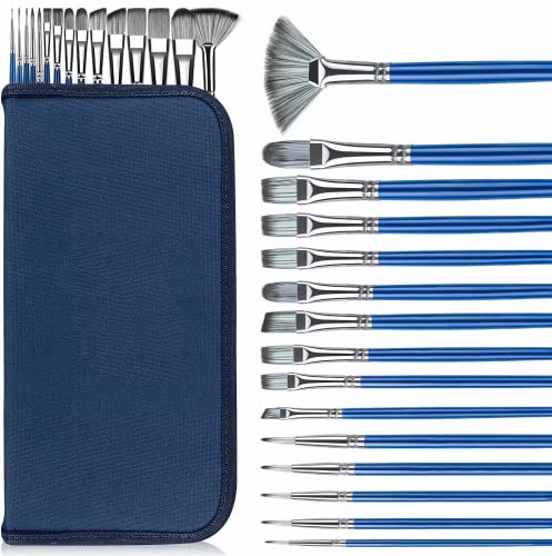 Rosmax Paint Brush Set: Versatile Brushes for Artists