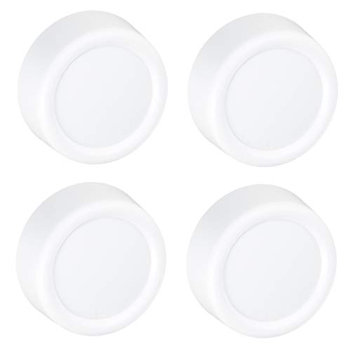 Rotary Replacement Dimmer Knob, White, 4 Pack