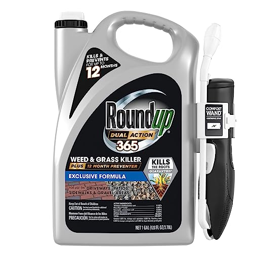 Roundup Dual Action 365 Weed & Grass Killer with Comfort Wand