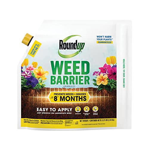 Roundup Weed Barrier Granules - Effective and Easy Weed Prevention