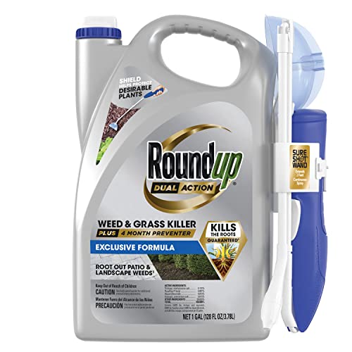 Roundup Weed & Grass Killer Plus Preventer with Sure Shot Wand