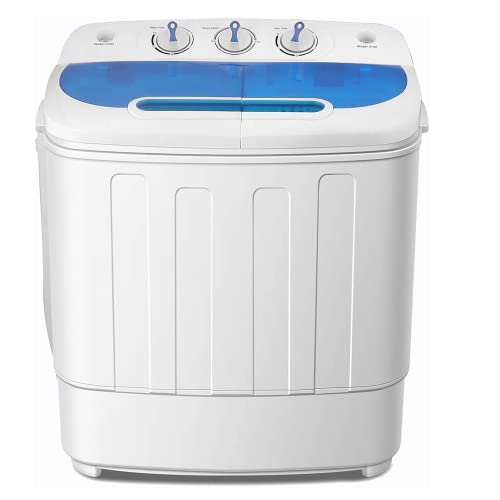 ROVSUN 15LBS Portable Washing Machine Combo
