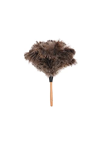 Royal Feather Duster Grey Ostrich Feather Duster