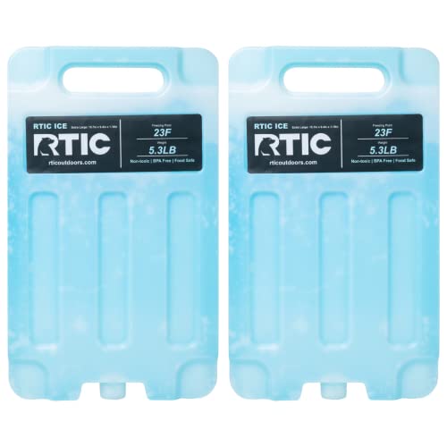 RTIC Refreezable Reusable Cooler Ice Packs