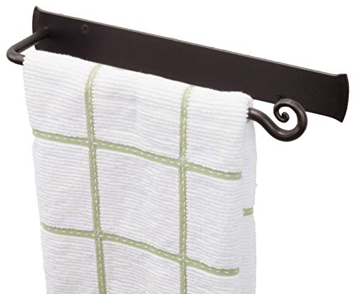 RTZEN Small Fancy Wrought Iron Hand Towel Holder