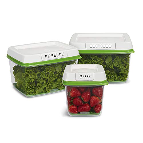 Rubbermaid 3-Piece Produce Saver Containers