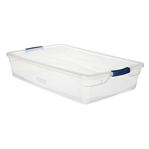 Rubbermaid 41-Quart Clear Storage Container