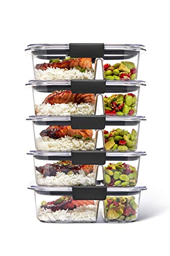 Rubbermaid 5-Piece Brilliance Food Storage Containers