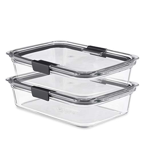 Rubbermaid Brilliance Glass Storage Containers