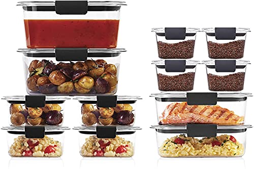 Rubbermaid Brilliance Storage Containers