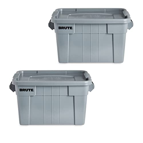 Rubbermaid Roughneck 95 Qt/23.75 Gal Stackable Storage Containers