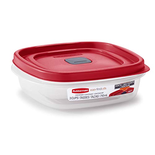 Rubbermaid Easy Find Vented Lid Food Storage Container