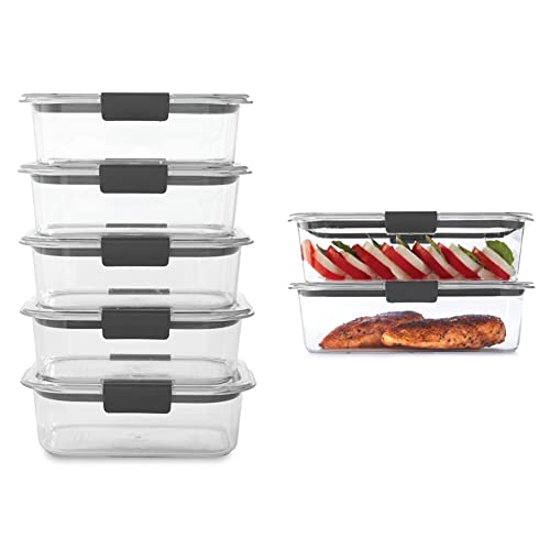 Rubbermaid Leak-Proof Brilliance Food Storage Set & Container Combo