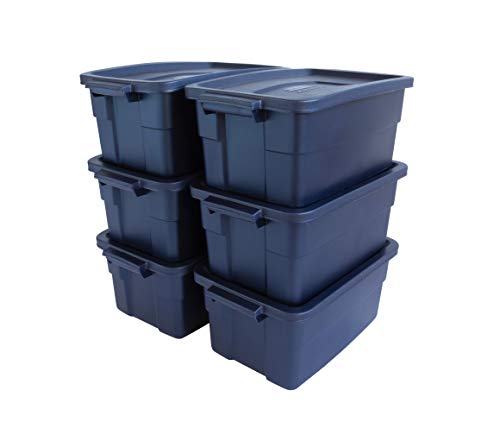 Rubbermaid Roughneck Storage Totes 3 Gallons