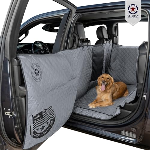 XL Dog Hammock and Door Cover: Waterproof Truck Seat Protector