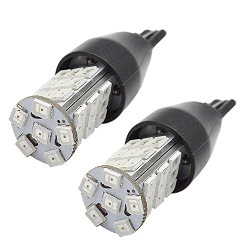 Ruiandsion 921 912 2835 33SMD LED Bulbs, Red, 12-24V, T15 W16W Replacement