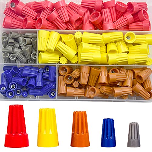 Ruidee Wire Connector Screw Terminals Assortment Kit