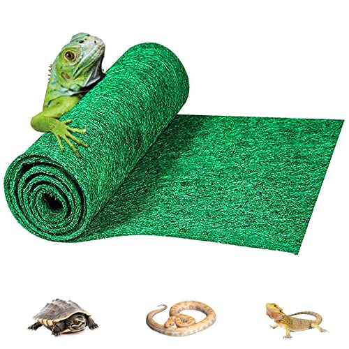 RUNANIA Reptile Carpet, Terrarium Liner for Reptile Cages