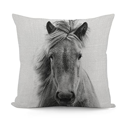 RURALS Horse Pillow Covers
