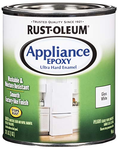 Rust-Oleum Appliance Epoxy Paint, Gloss White, 32oz