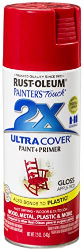 Rust-Oleum Ultra Cover Spray Paint in Gloss Apple Red