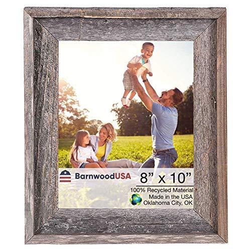 Rustic 8x10 Picture Frame | Signature Molding | 100% Reclaimed Wood